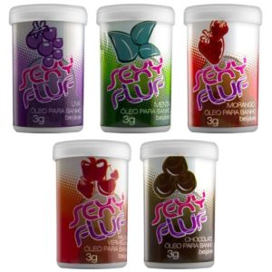 SEXY FLUF BOLINHA BEIJÁVEL 02 UNIDADES