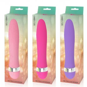 VIBRADOR LISO MULTIVELOCIDADES 18CM