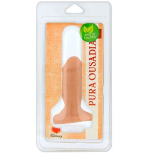 PLUG PÊNIS P MACIÇO 9 X 3CM – NATURAL