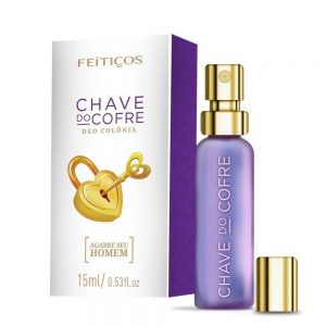 CHAVE DO COFRE DEO COLÔNIA FEMININO SPRAY 15ML