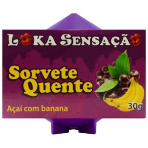 VELA COMESTÍVEL SORVETE QUENTE 25G