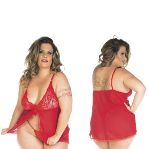 CAMISOLA SENSUAL PLUS SIZE CAROL