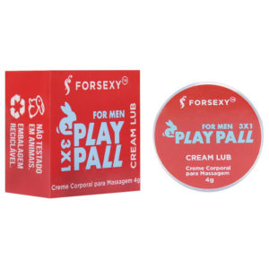 PLAY PALL LUB EXCITANTE MASCULINO 3×1 4G