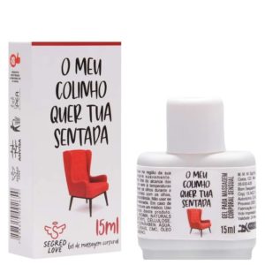 O MEU COLINHO QUER TUA SENTADA GEL RETARDANTE COM TATOO 15ML