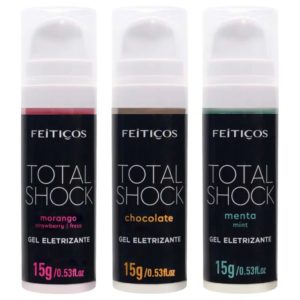 TOTAL SHOCK GEL ELETRIZANTE BEIJÁVEL 15G