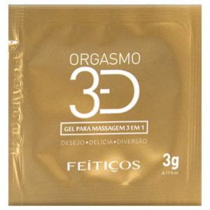 SACHÊ ORGASMO 3D EXCITANTE 3G