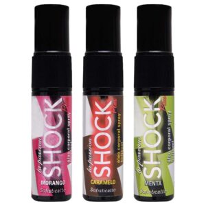 SHOCK PLUS ÓLEO ELETRIZANTE BEIJÁVEL SPRAY 15ml