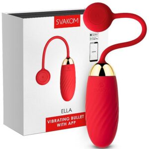 ELLA BULLET MASSAGEADOR VIA BLUETOOTH COM 10 MODOS DE VIBRAÇÃO